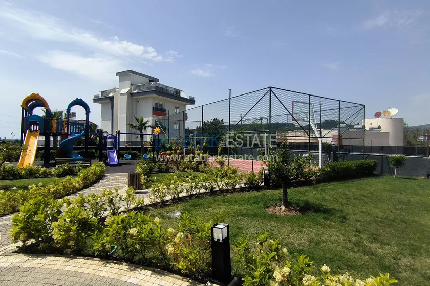 Gotowy apartament z widokiem na morze — Alanya, dzielnica Avsallar 12 