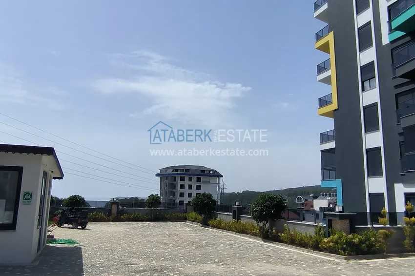 Gotowy apartament z widokiem na morze — Alanya, dzielnica Avsallar 23 