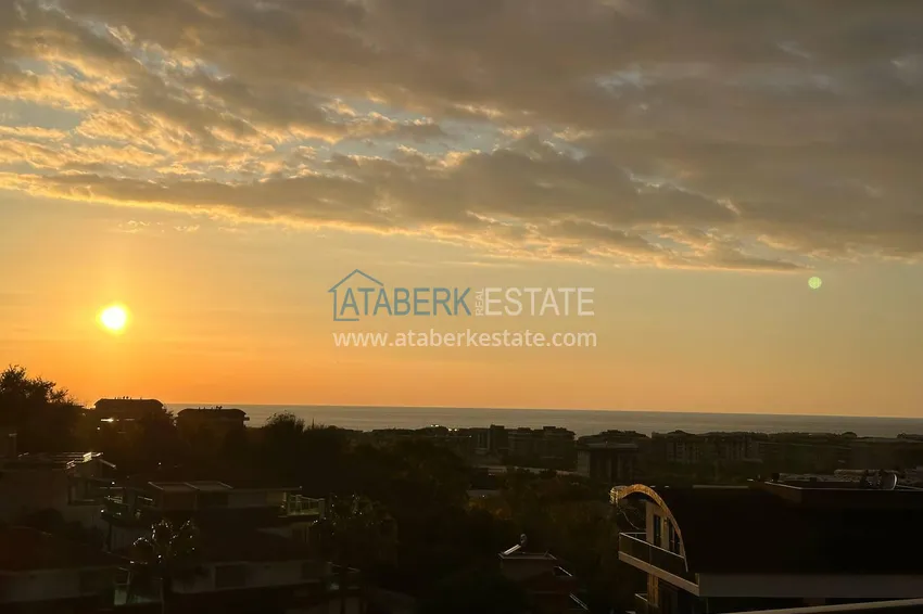 Kupuj  Dwupoziomowy penthouse 3+1 w Kargicak - z panoramicznym widokiem i designerską przebudową  25 