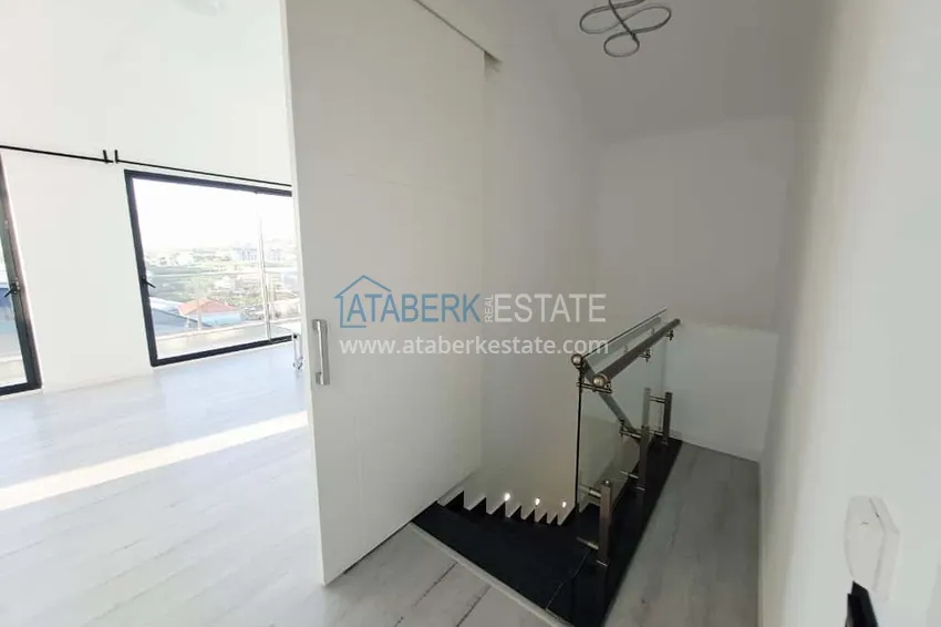 Kupuj  Dwupoziomowy penthouse 3+1 w Kargicak - z panoramicznym widokiem i designerską przebudową  35 