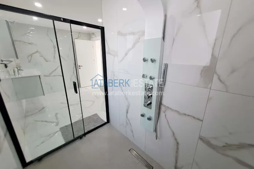 Kupuj  Dwupoziomowy penthouse 3+1 w Kargicak - z panoramicznym widokiem i designerską przebudową  38 