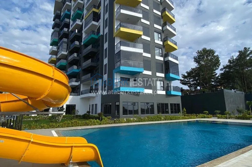 Gotowy apartament z widokiem na morze — Alanya, dzielnica Avsallar 5 