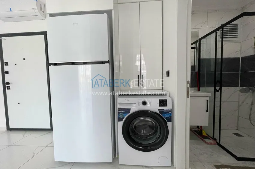 Kupuj  1+1 umeblowane mieszkanie w Alanya, dzielnica Avsallar - umeblowane i w dobrej cenie 5 