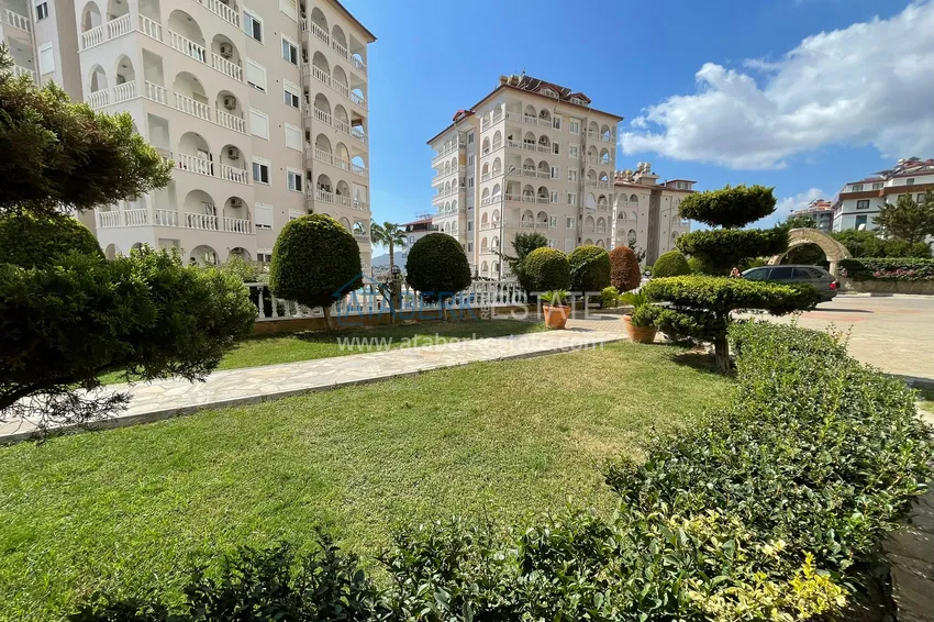 Apartament 2+1 z meblami i widokiem na morze w Cikcilli - nieruchomość na zezwolenie na pobyt w Alanyi 12 