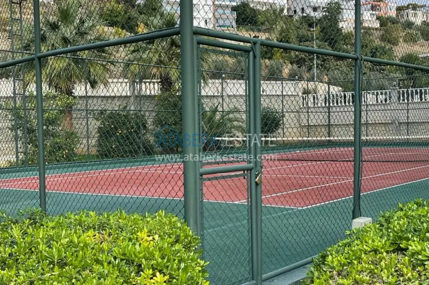 Apartament 2+1 z meblami i widokiem na morze w Cikcilli - nieruchomość na zezwolenie na pobyt w Alanyi 13 