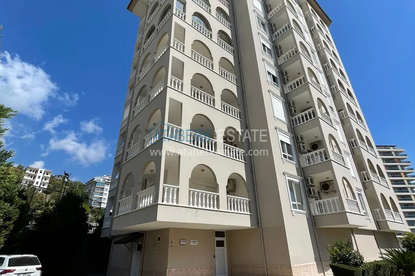 Apartament 2+1 z meblami i widokiem na morze w Cikcilli - nieruchomość na zezwolenie na pobyt w Alanyi 15 
