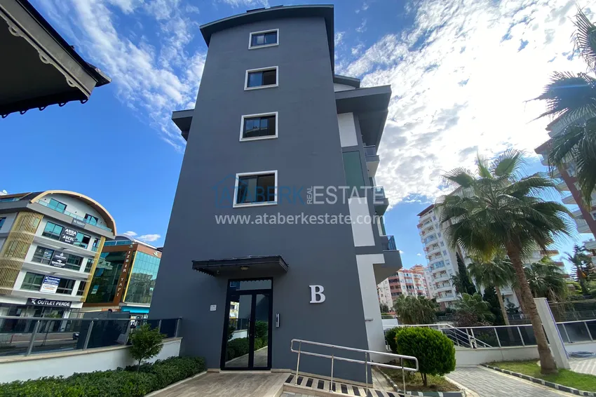 Duplex 2+1 w Alanya, dzielnica Oba - umeblowany penthouse  13 