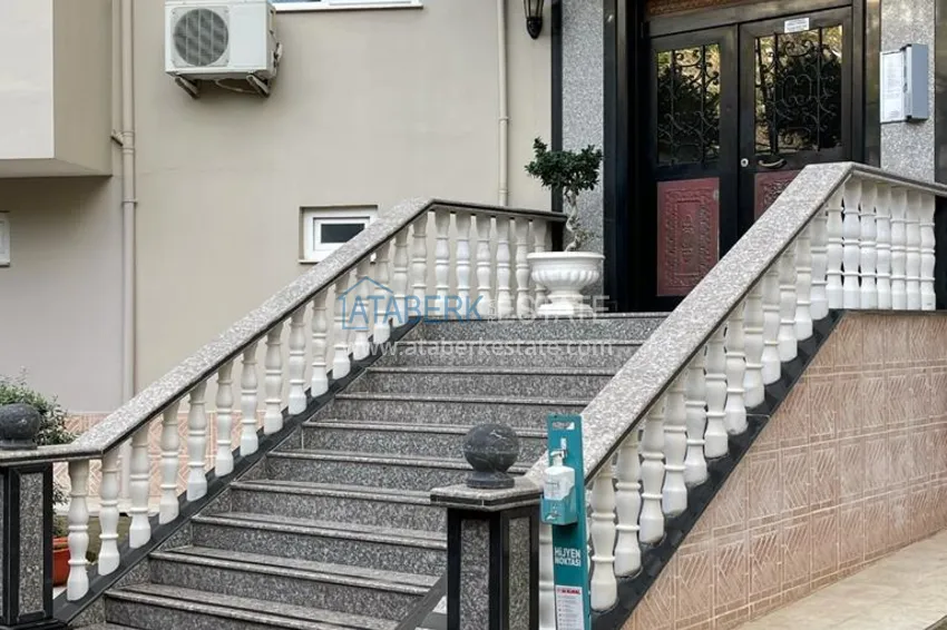 Apartament 2+1 z meblami i widokiem na morze w Cikcilli - nieruchomość na zezwolenie na pobyt w Alanyi 18 