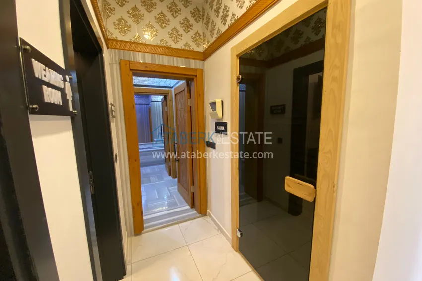 Duplex 2+1 w Alanya, dzielnica Oba - umeblowany penthouse  19 