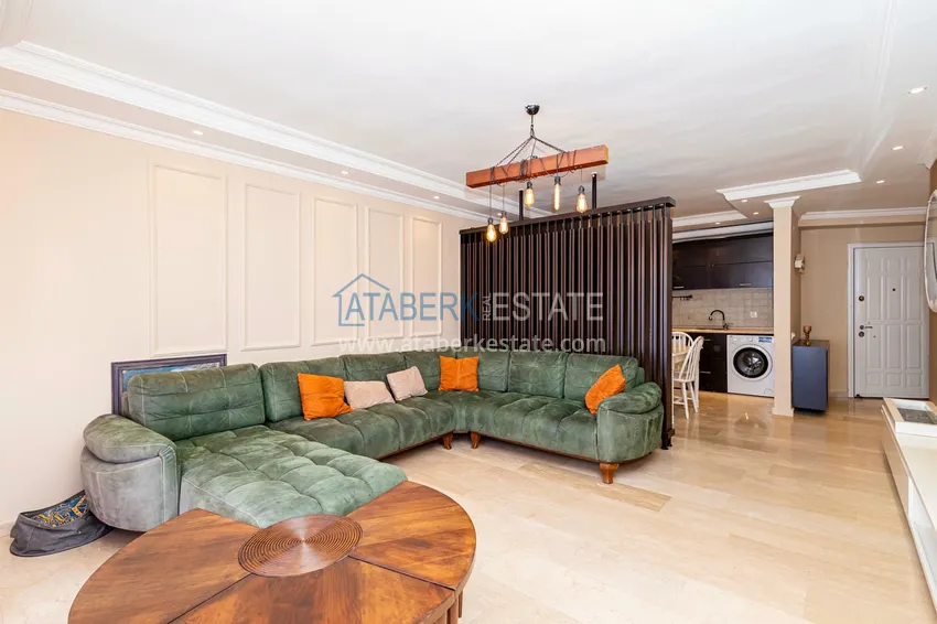Kupuj  Apartament 2+1 w Tosmur z widokiem na morze - dobra oferta z przestronnym układem 5 