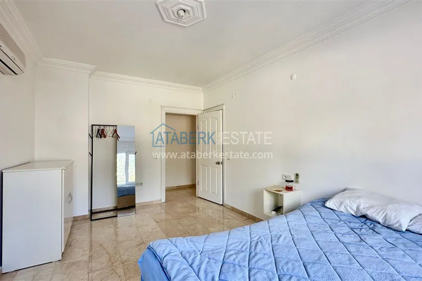 Kupuj  Apartament 2+1 z meblami i widokiem na morze w Cikcilli - nieruchomość na zezwolenie na pobyt w Alanyi 5 