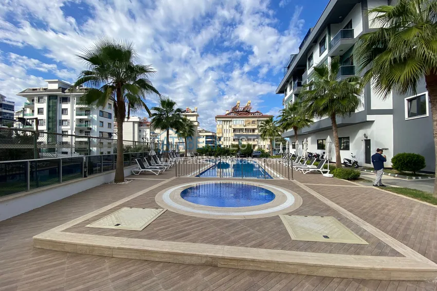 Duplex 2+1 w Alanya, dzielnica Oba - umeblowany penthouse  5 