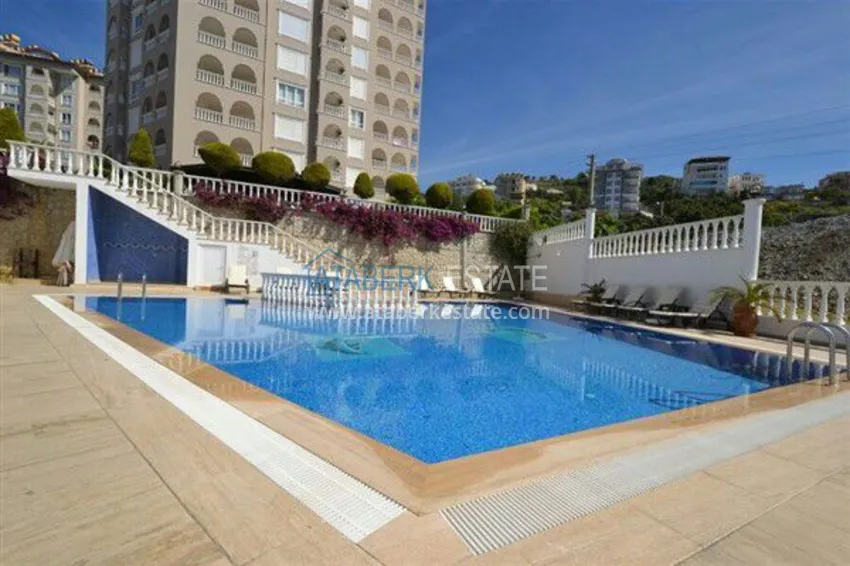 Apartament 2+1 z meblami i widokiem na morze w Cikcilli - nieruchomość na zezwolenie na pobyt w Alanyi 5 