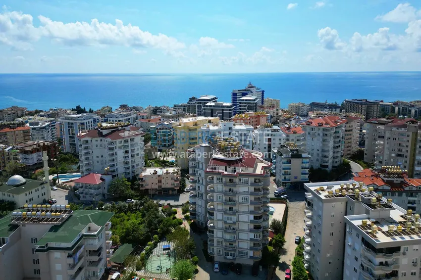 Apartament 2+1 w Tosmur z widokiem na morze - dobra oferta z przestronnym układem 7 