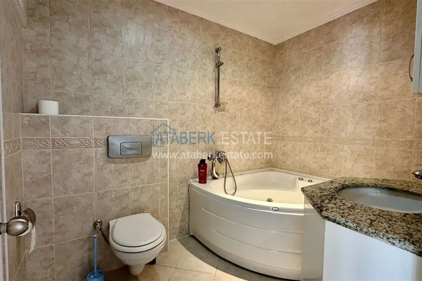 Kupuj  Apartament 2+1 z meblami i widokiem na morze w Cikcilli - nieruchomość na zezwolenie na pobyt w Alanyi 8 