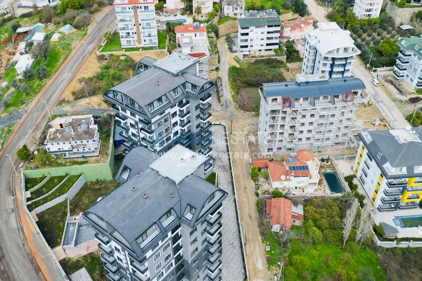 1+1 mieszkanie od właściciela w nowym kompleksie - dzielnica Avsallar, Alanya 12 