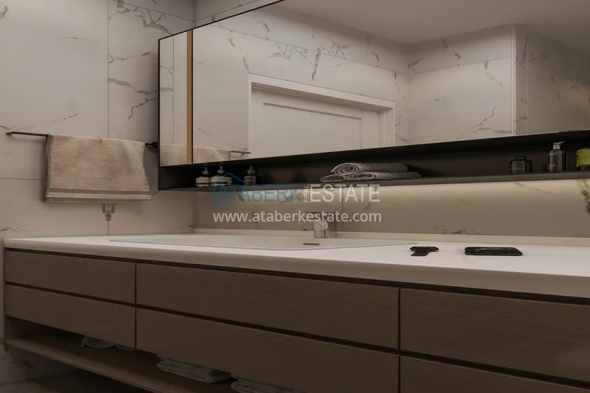 Kupuj  Nowoczesna rezydencja kameralna w Alanyi - apartamenty od dewelopera z panoramicznym widokiem 12 