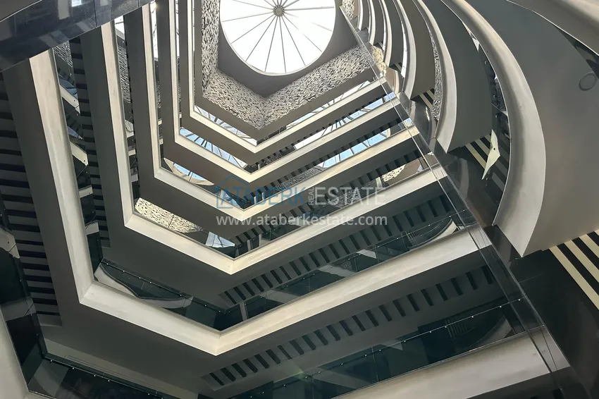 Apartament 2+1 z meblami i widokiem na morze i góry w luksusowym kompleksie — Alanya, dzielnica Mahmutlar 20 