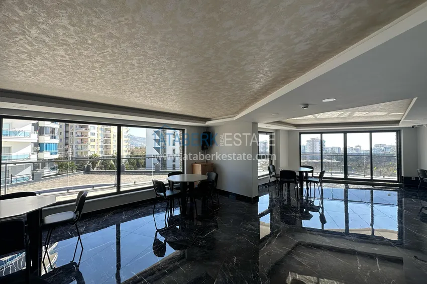Apartament 2+1 z meblami i widokiem na morze i góry w luksusowym kompleksie — Alanya, dzielnica Mahmutlar 22 
