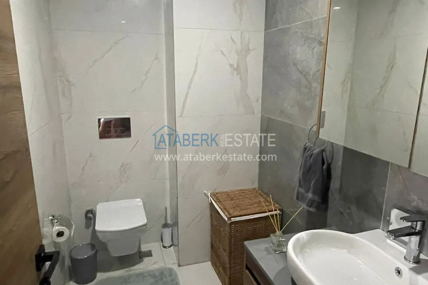 Kupuj  Duplex 2+1 w Alanya, Oba — dwupoziomowy penthouse z meblami, otwarty widok na góry 13 