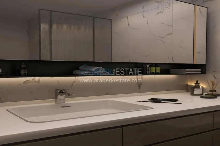 Kupuj  Nowoczesna rezydencja kameralna w Alanyi - apartamenty od dewelopera z panoramicznym widokiem 13 