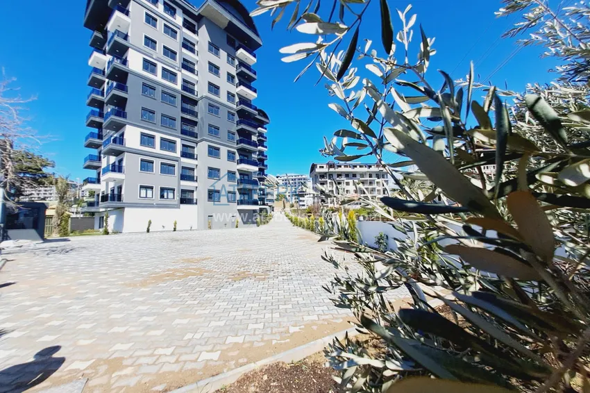 1+1 mieszkanie od właściciela w nowym kompleksie - dzielnica Avsallar, Alanya 15 
