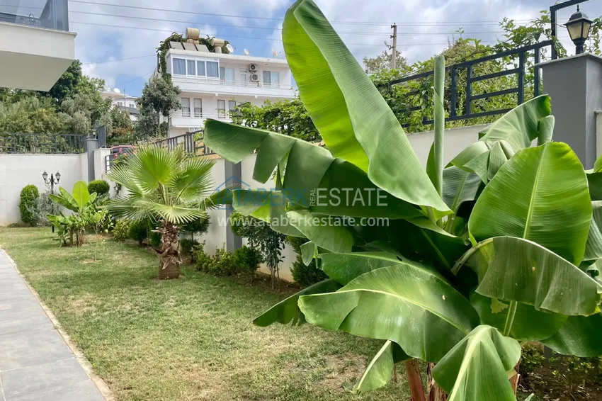 Duplex 2+1 w Alanya, Oba — dwupoziomowy penthouse z meblami, otwarty widok na góry 16 