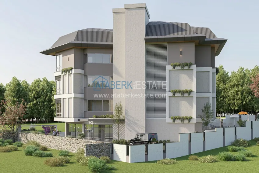 Nowoczesna rezydencja kameralna w Alanyi - apartamenty od dewelopera z panoramicznym widokiem 16 