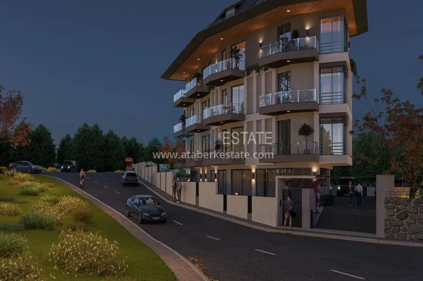 Nowoczesna rezydencja kameralna w Alanyi - apartamenty od dewelopera z panoramicznym widokiem 18 