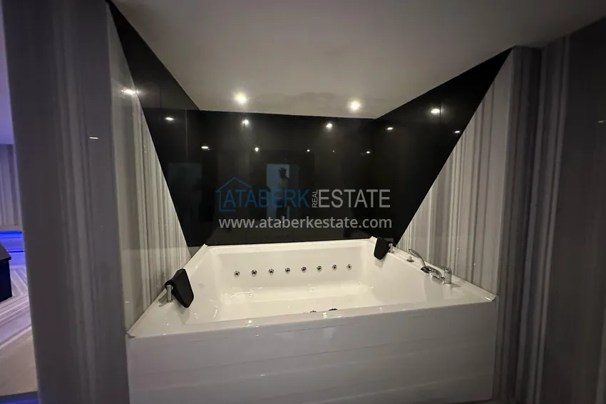 Apartament 2+1 z meblami i widokiem na morze i góry w luksusowym kompleksie — Alanya, dzielnica Mahmutlar 31 