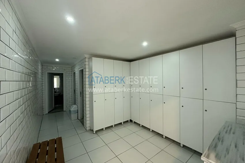 Apartament 2+1 z meblami i widokiem na morze i góry w luksusowym kompleksie — Alanya, dzielnica Mahmutlar 32 