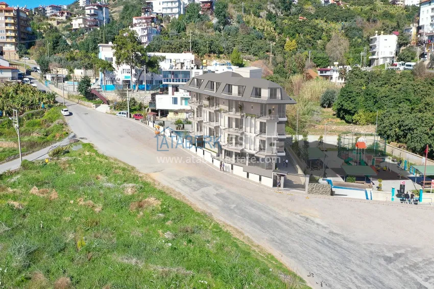 Nowoczesna rezydencja kameralna w Alanyi - apartamenty od dewelopera z panoramicznym widokiem 2 