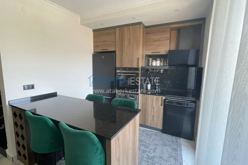 Kupuj  Duplex 2+1 w Alanya, Oba — dwupoziomowy penthouse z meblami, otwarty widok na góry 2 