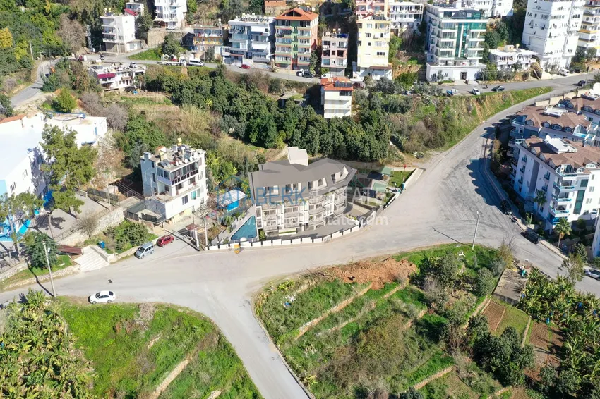 Nowoczesna rezydencja kameralna w Alanyi - apartamenty od dewelopera z panoramicznym widokiem 3 