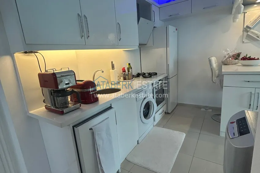 Kupuj  Apartament 1+1 w Alanyi, Oba — pod klucz z przeszklonym balkonem, blisko morza  4 