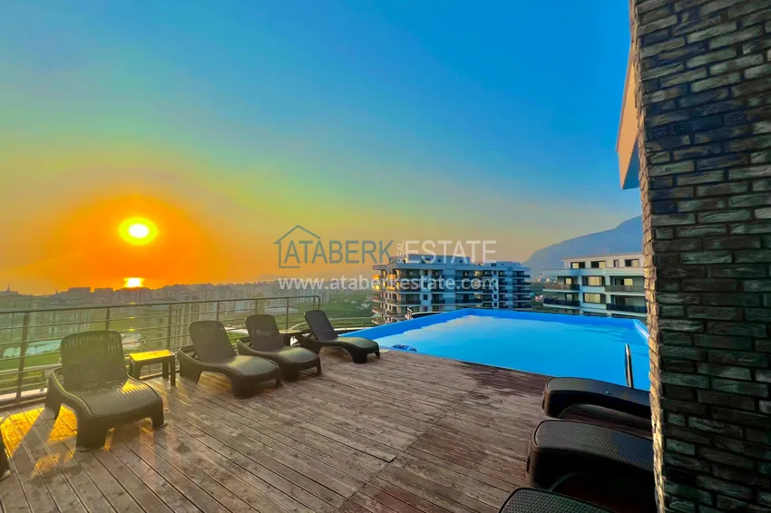 Apartament pod klucz z jedną sypialnią w Alanya, dzielnica Mahmutlar 10 