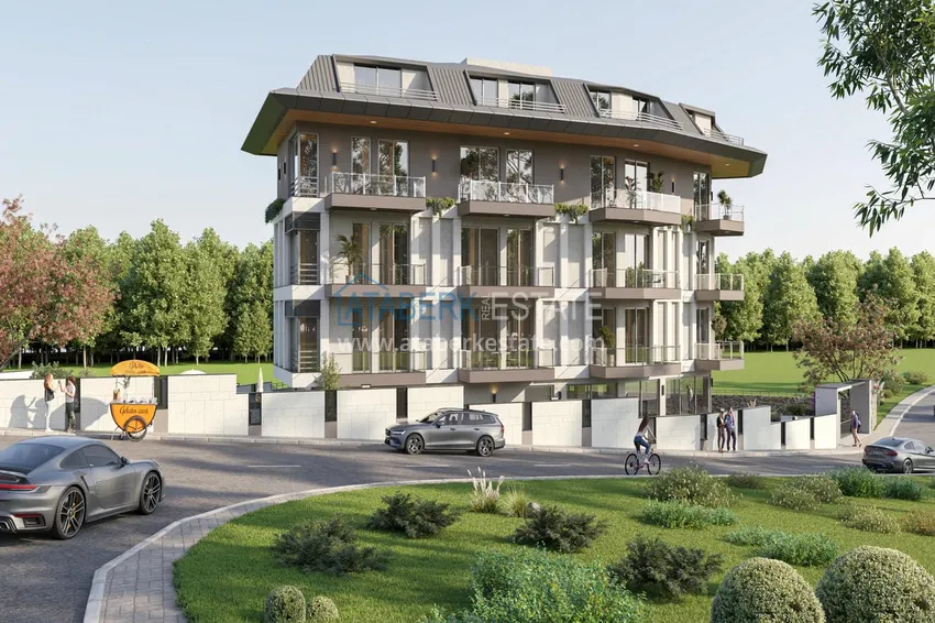 Nowoczesna rezydencja kameralna w Alanyi - apartamenty od dewelopera z panoramicznym widokiem 5 