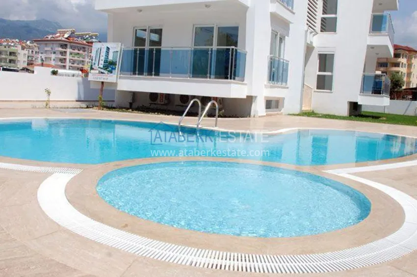 Apartament 1+1 w Alanyi, Oba — pod klucz z przeszklonym balkonem, blisko morza  5 