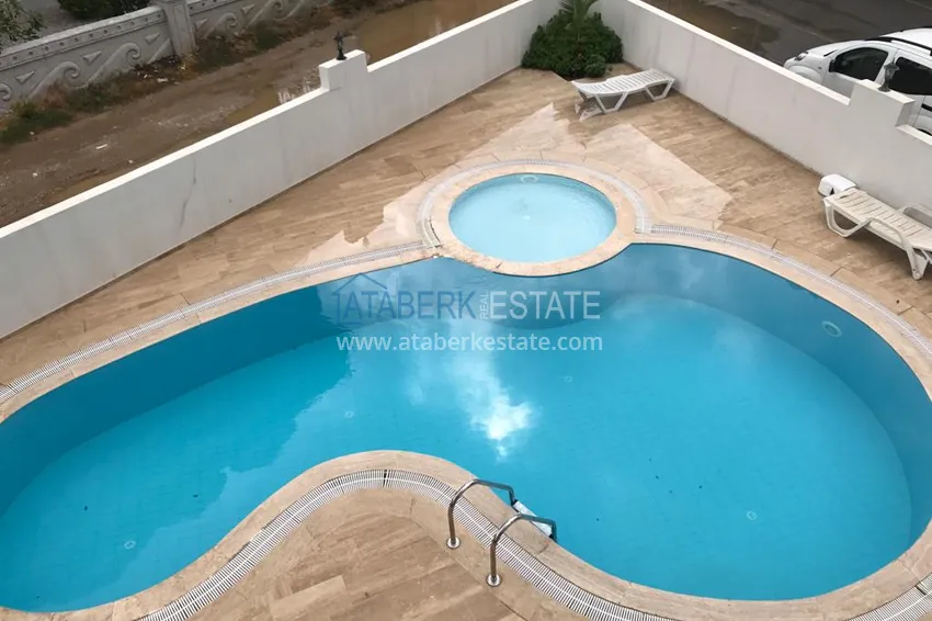 Apartament 1+1 w Alanyi, Oba — pod klucz z przeszklonym balkonem, blisko morza  7 