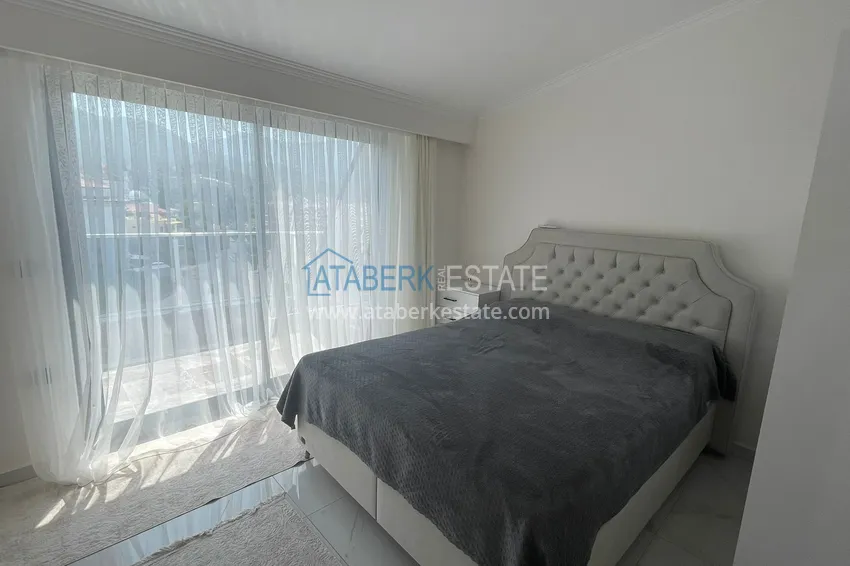 Kupuj  Duplex 2+1 w Alanya, Oba — dwupoziomowy penthouse z meblami, otwarty widok na góry 7 