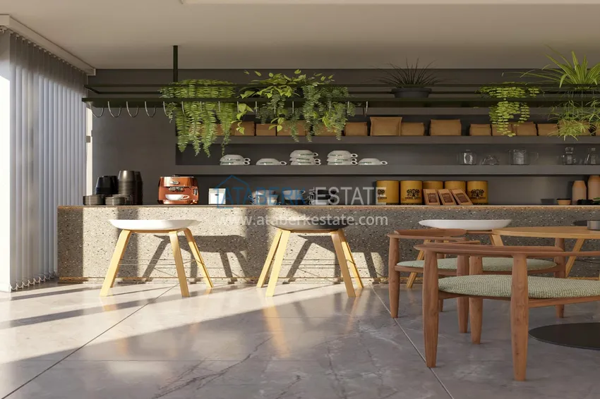 Nowoczesna rezydencja kameralna w Alanyi - apartamenty od dewelopera z panoramicznym widokiem 27 