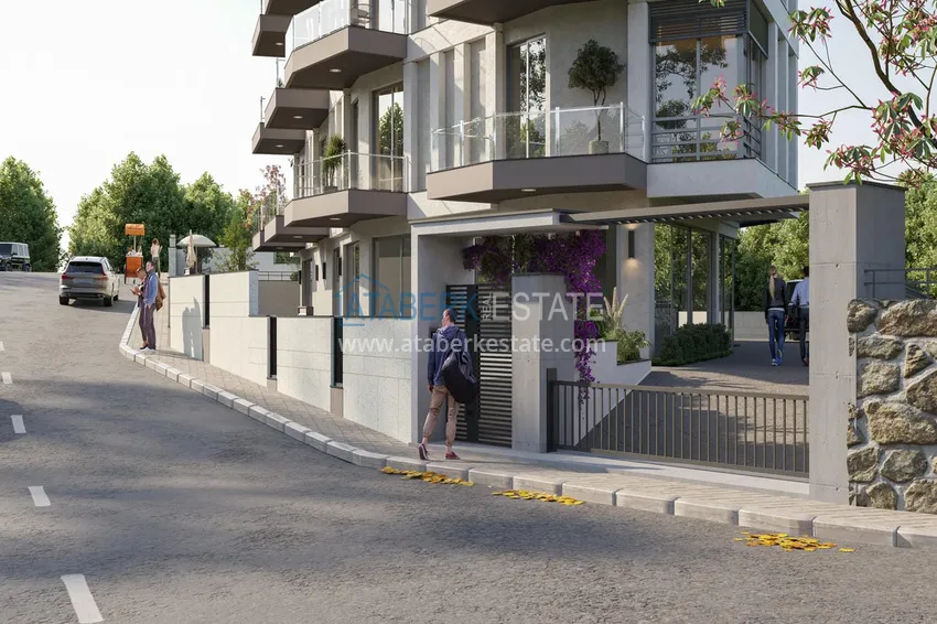 Nowoczesna rezydencja kameralna w Alanyi - apartamenty od dewelopera z panoramicznym widokiem 8 