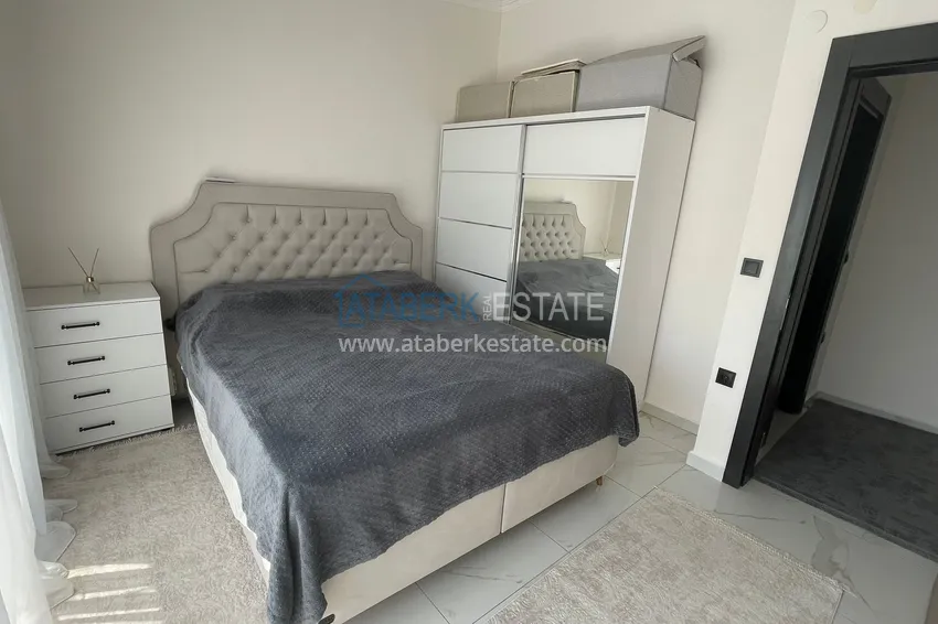 Kupuj  Duplex 2+1 w Alanya, Oba — dwupoziomowy penthouse z meblami, otwarty widok na góry 8 