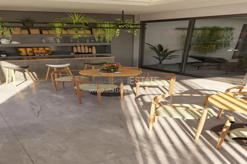 Nowoczesna rezydencja kameralna w Alanyi - apartamenty od dewelopera z panoramicznym widokiem 28 