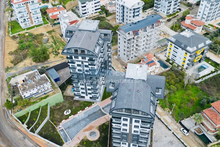 1+1 mieszkanie od właściciela w nowym kompleksie - dzielnica Avsallar, Alanya 11 