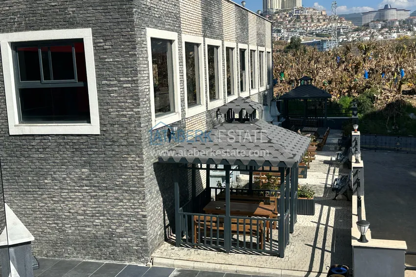 Apartament 2+1 z meblami i widokiem na morze i góry w luksusowym kompleksie — Alanya, dzielnica Mahmutlar 14 