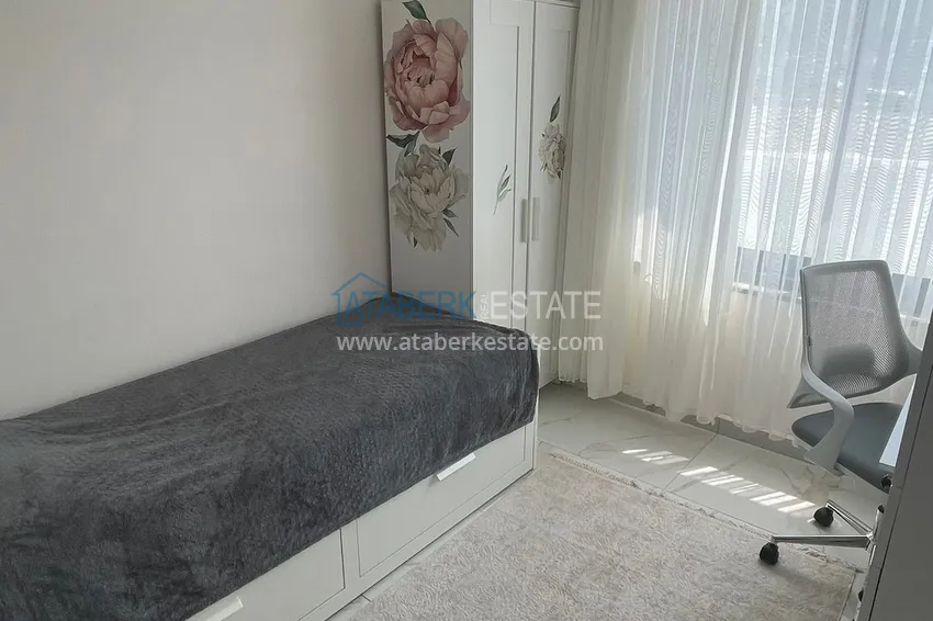 Kupuj  Duplex 2+1 w Alanya, Oba — dwupoziomowy penthouse z meblami, otwarty widok na góry 9 