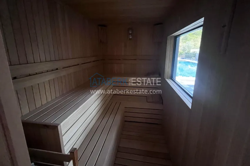 Apartament 1+1 w Alanya, Kestel — apartament z jedną sypialnią z nowymi meblami i widokiem na morze 10 