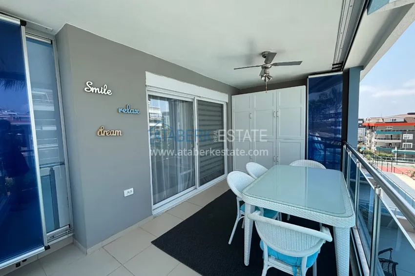 Kupuj  Apartament dwupoziomowy 3+1 z tarasem 80 m2 i prywatną sauną — Alanya, dzielnica Kestel, 300 m od morza  11 