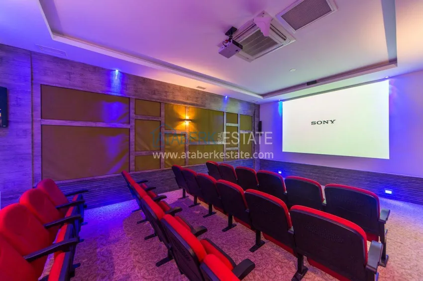 Apartament dwupoziomowy 3+1 z tarasem 80 m2 i prywatną sauną — Alanya, dzielnica Kestel, 300 m od morza  15 